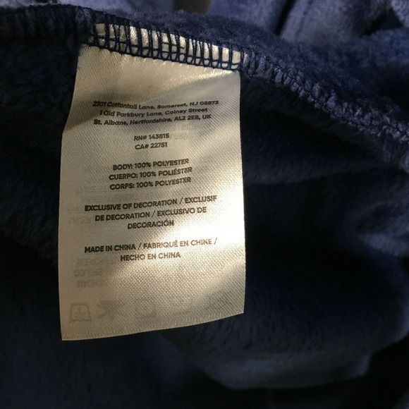 FOCO Virginia Cavaliers Lazy Day Team Robe, Unisex Size OS - Blue - Picture 7 of 12